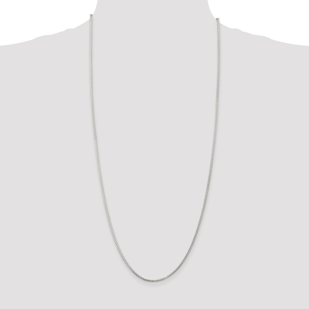 Sterling Silver 1.75mm Round Spiga Chain (QSP050-30)