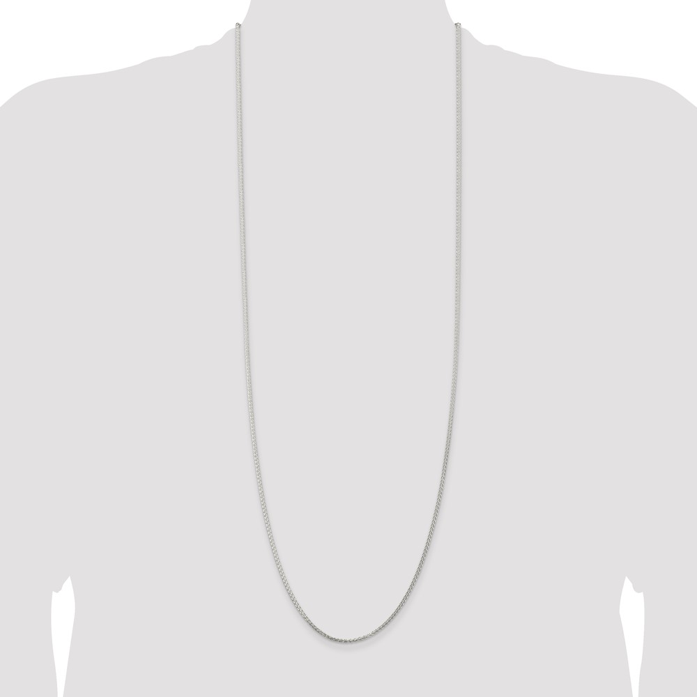 Sterling Silver 1.75mm Round Spiga Chain (QSP050-36)