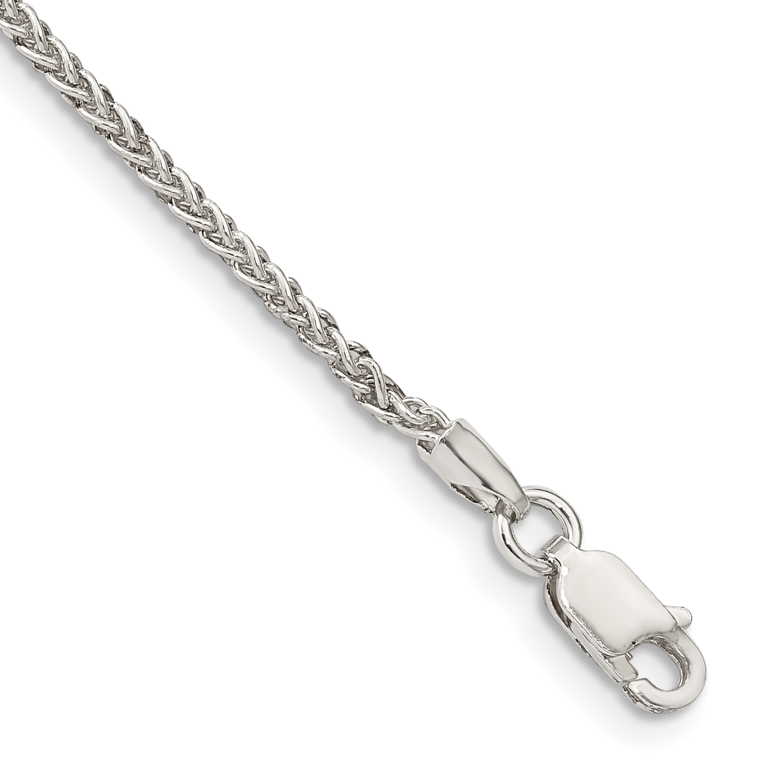 Sterling Silver 1.75mm Round Spiga Chain (QSP050-8)