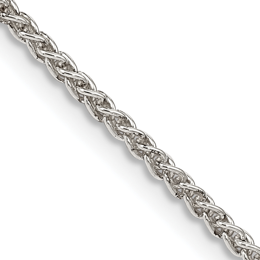 Sterling Silver 1.75mm Round Spiga Chain (QSP050-22)