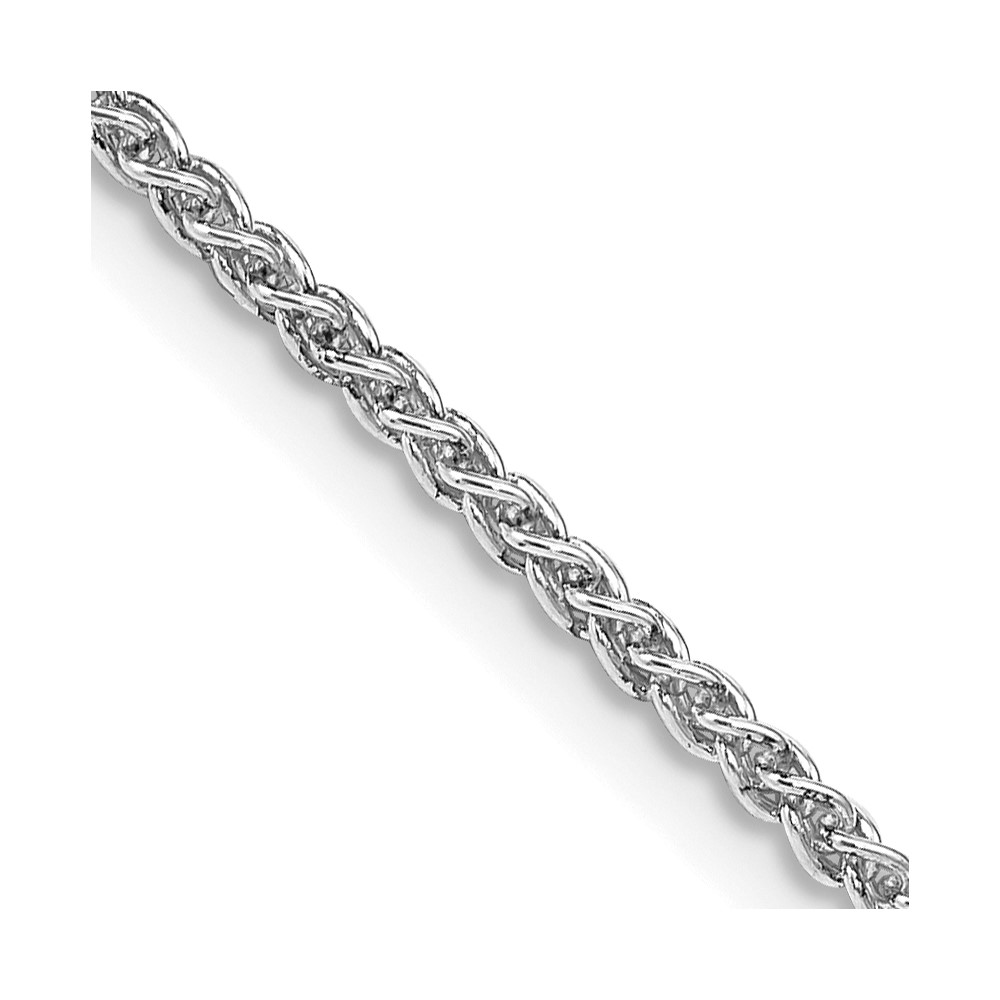 Sterling Silver Rhodium-plated 1.75mm Round Spiga Chain (QSP050R-18)