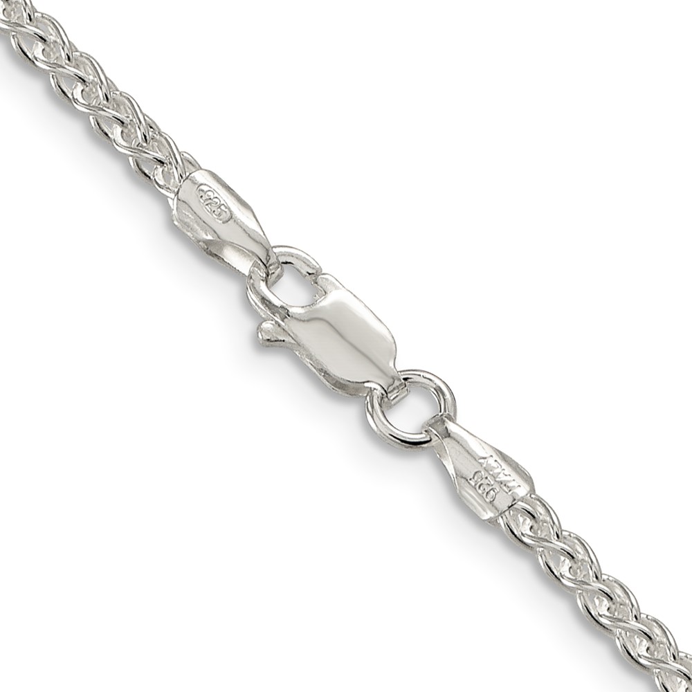 Sterling Silver 2.5mm Round Spiga Chain (QSP060-16)