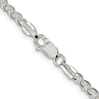 Sterling Silver 3mm Round Spiga Chain view 3