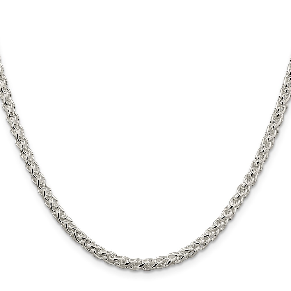 Sterling Silver 4mm Round Spiga Chain (QSP150-20)