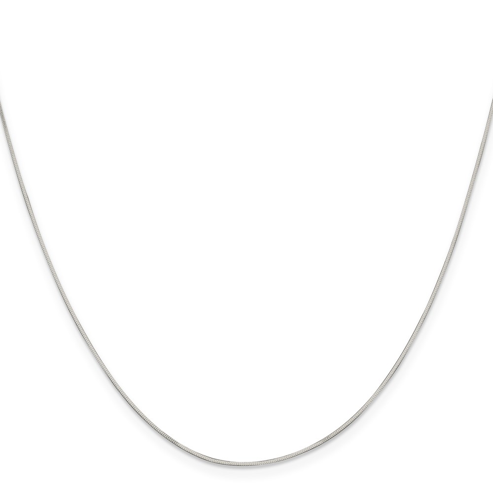 Sterling Silver .7mm Square Snake Chain (QSQ020-24)