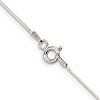 Sterling Silver.7mm Square Snake Chain view 3