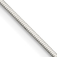 Sterling Silver .8mm Square Snake Chain view 1