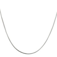 Sterling Silver 1mm Square Snake Chain view 2