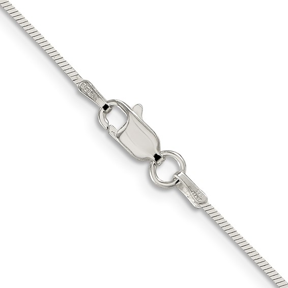 Sterling Silver Square Snake Chain