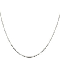 Sterling Silver 1.25mm Square Snake Chain view 2