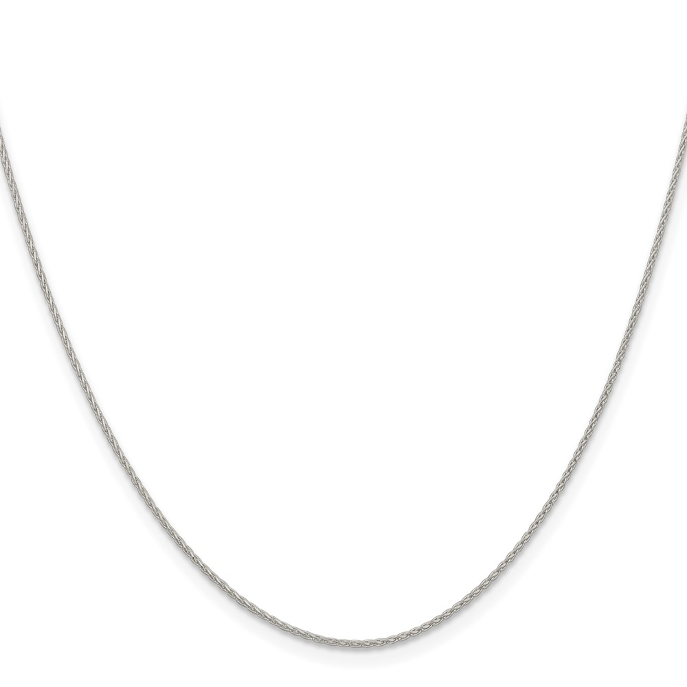 Sterling Silver .95mm Diamond-cut Round Spiga Chain (QSR030-20)