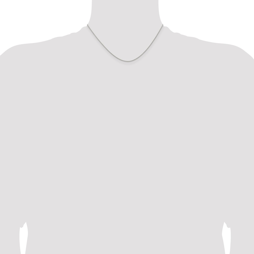 Sterling Silver .95mm Diamond-cut Round Spiga Chain (QSR030-16)