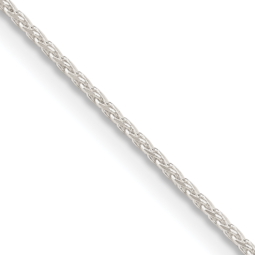 Sterling Silver .95mm Diamond-cut Round Spiga Chain (QSR030-16)