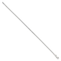 Sterling Silver 1.7mm Diamond-cut Round Spiga Chain view 2