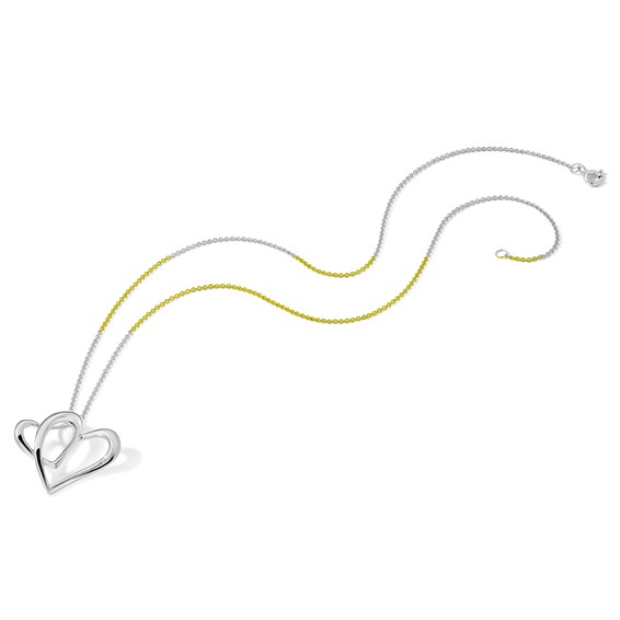 Sentimental Expressions Sterling Silver Rhodium-plated Mother A Part of My Heart 18 Inch Necklace