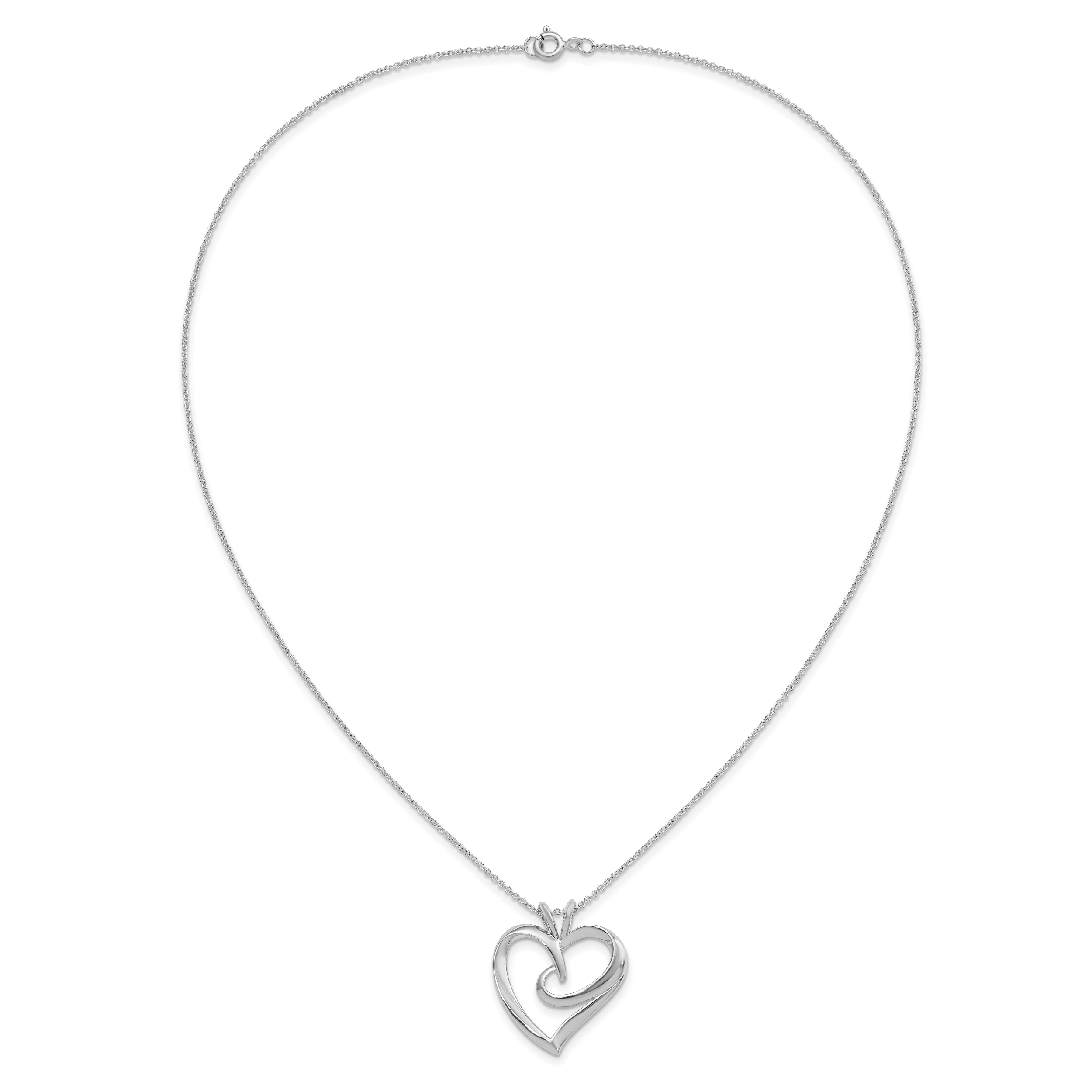 Sentimental Expressions Silver The Hugging Heart 18in