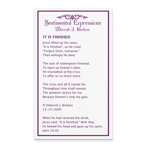 Sterling Silver & Gold-plated It Is Finished 18in Necklace