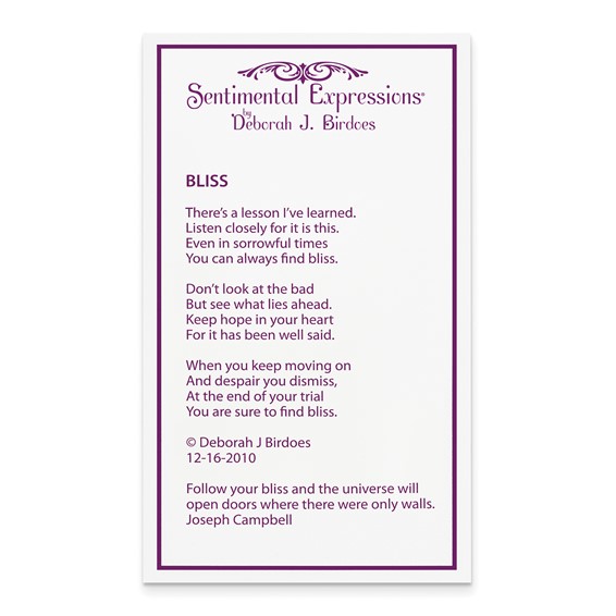 Sentimental Expressions Sterling Silver Rhodium-plated CZ Bliss 18in Necklace