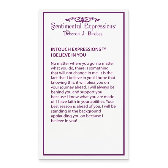 Sentimental Expressions Sterling Silver Rhodium-plated Antiqued I Believe In You 18in Star Necklace