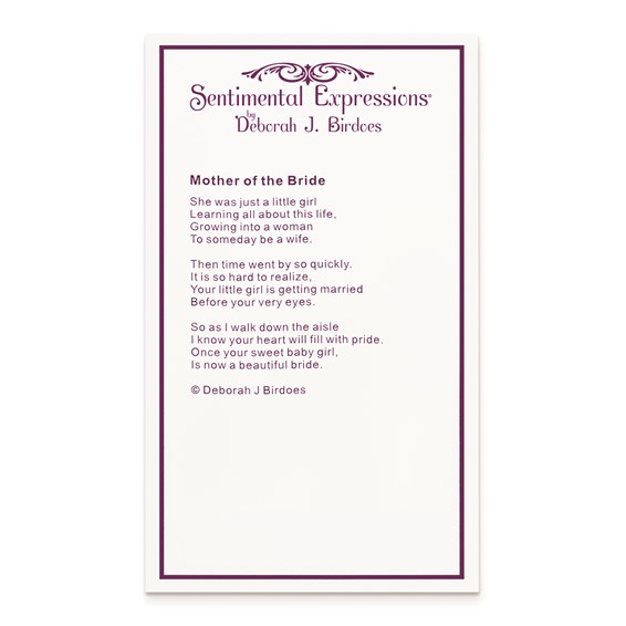 Sterling Silver CZ Antiqued Mother Of The Bride 18in. Necklace