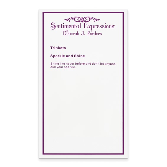 Sentimental Expressions Sterling Silver Rhodium-plated CZ Sparkle and Shine 14in. Necklace with 2in. ext