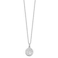 Sentimental Expressions Sterling Silver Antiqued in My Heart Ash Holder Necklace, 18" view 3