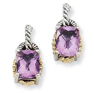 SS w/14k PQ Earrings