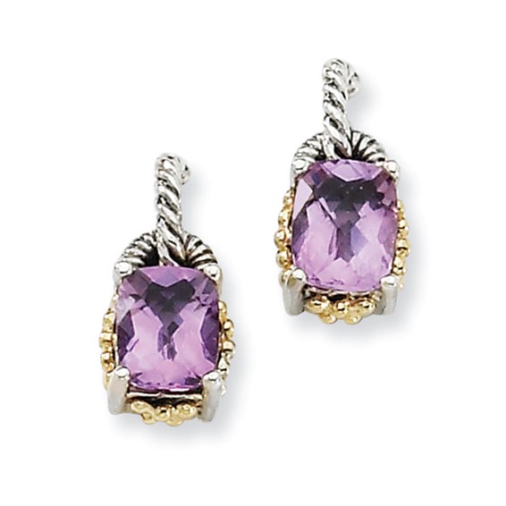 SS w/14k PQ Earrings