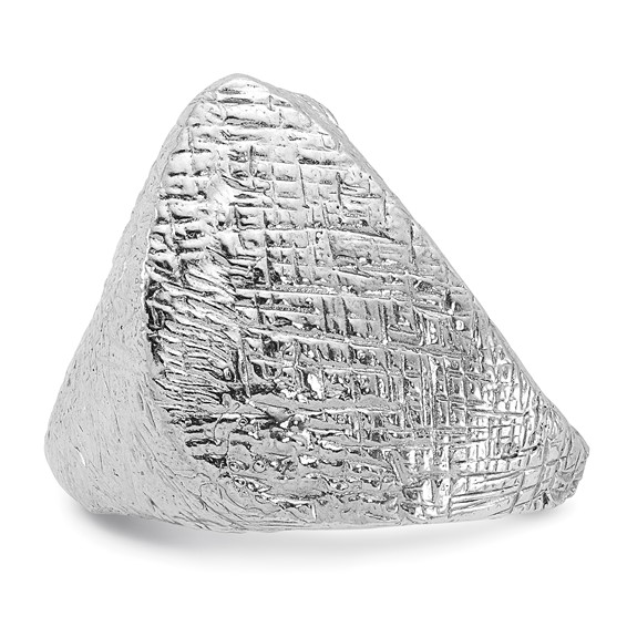 Sterling Silver Fancy Textured Ring