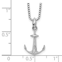 White Ice Sterling Silver Rhodium-plated Diamond Necklace with 2 Inch Extender, 18" view 3