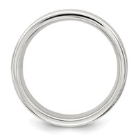 Sterling Silver 7mm Polished 5-Row Fancy Band view 2