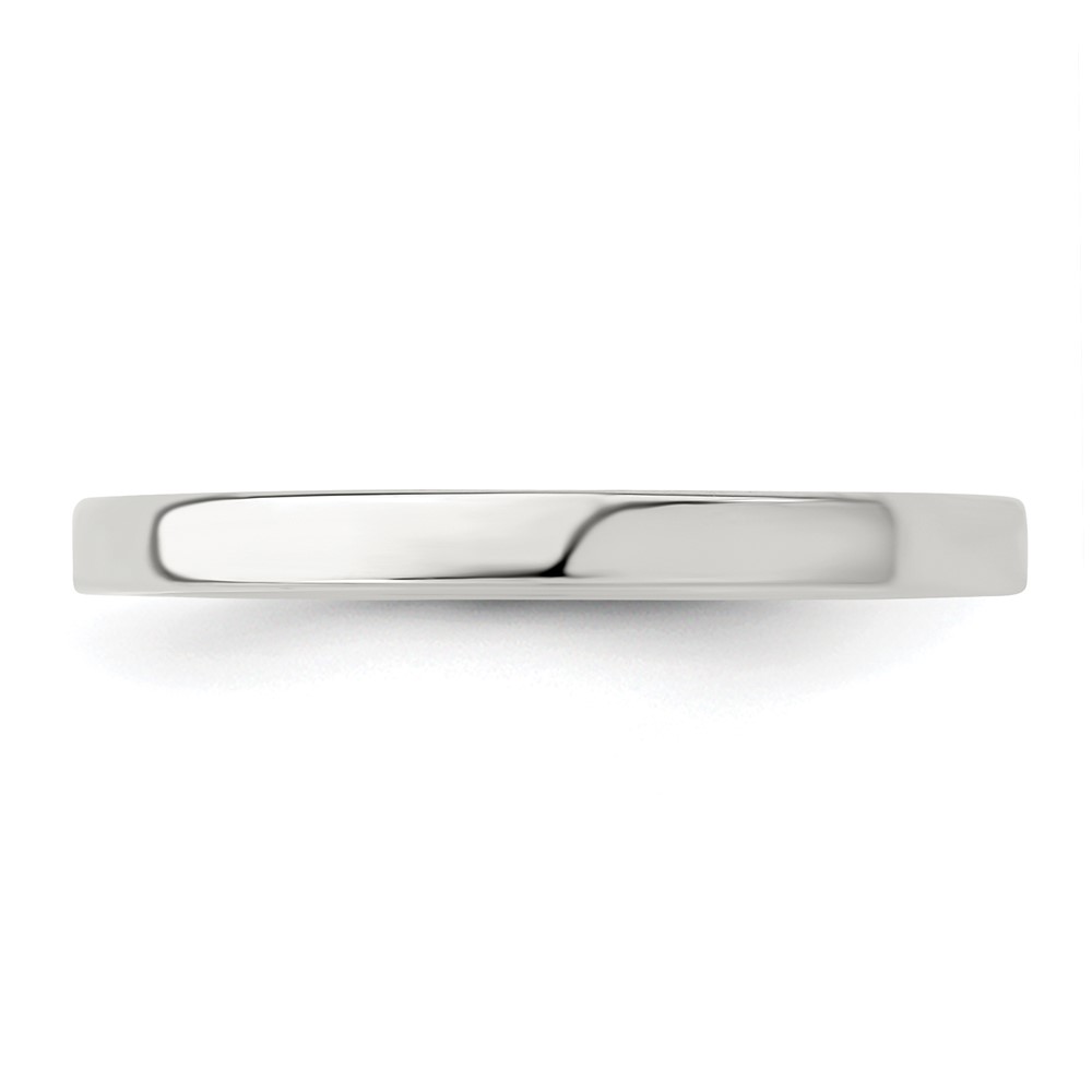 Sterling Silver 2mm Lightweight Flat Size 11 Band (QWFB020-11)