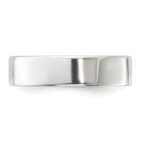Sterling Silver 5mm Lightweight Flat Band - Size 4 view 3