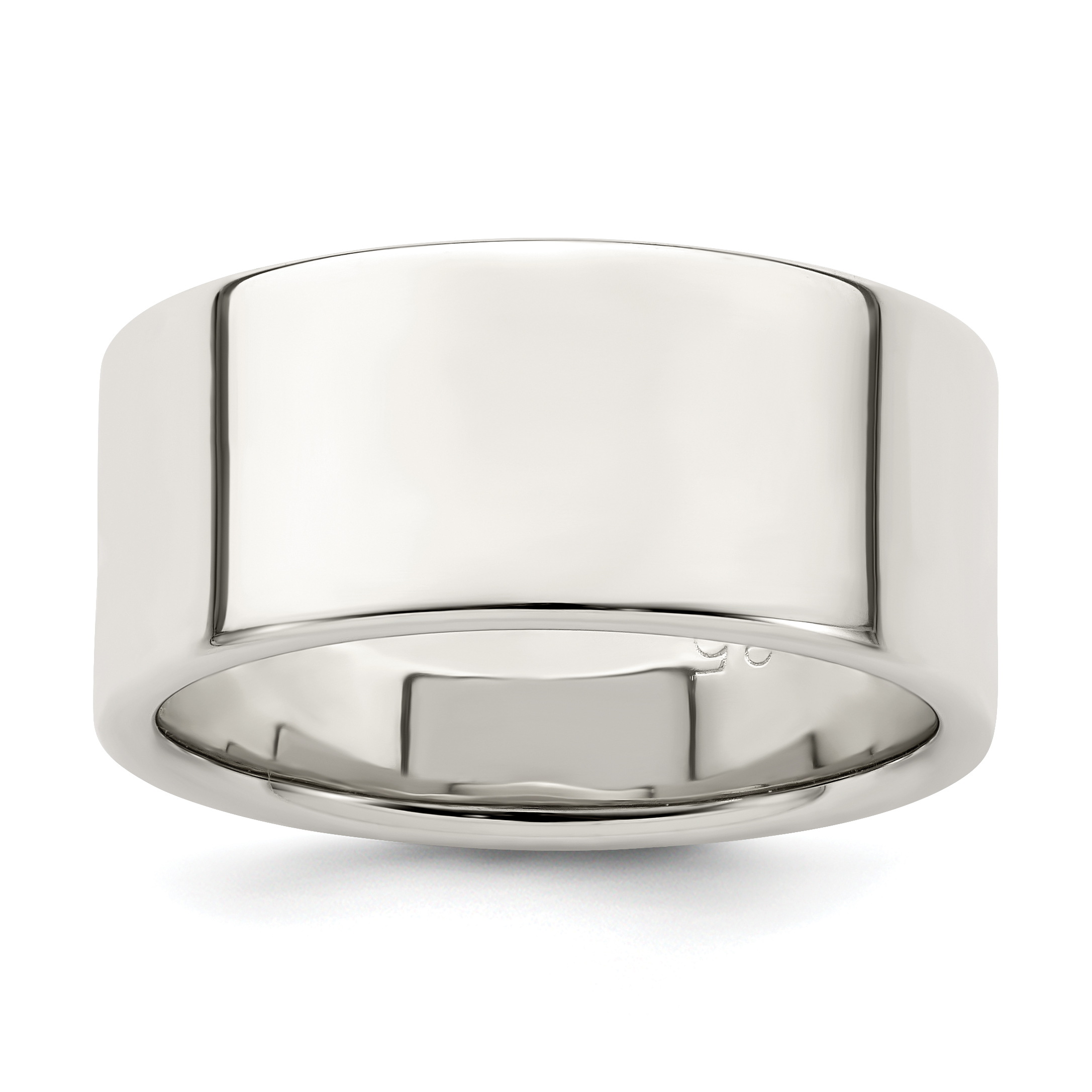 Sterling Silver 9mm Lightweight Flat Size 11.5 Band (QWFB090-11.5)