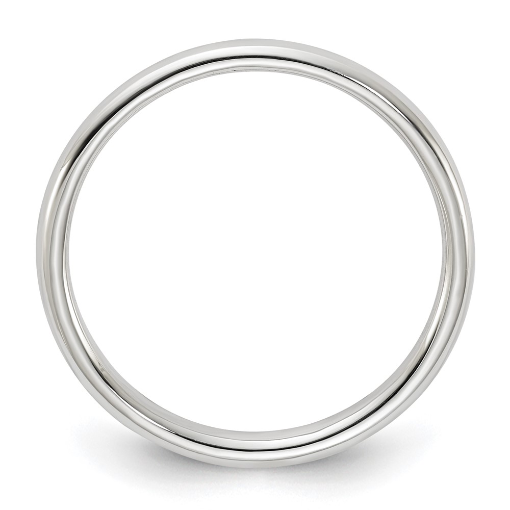 Sterling Silver 2mm Half Round Size 10 Band (QWH020-10)