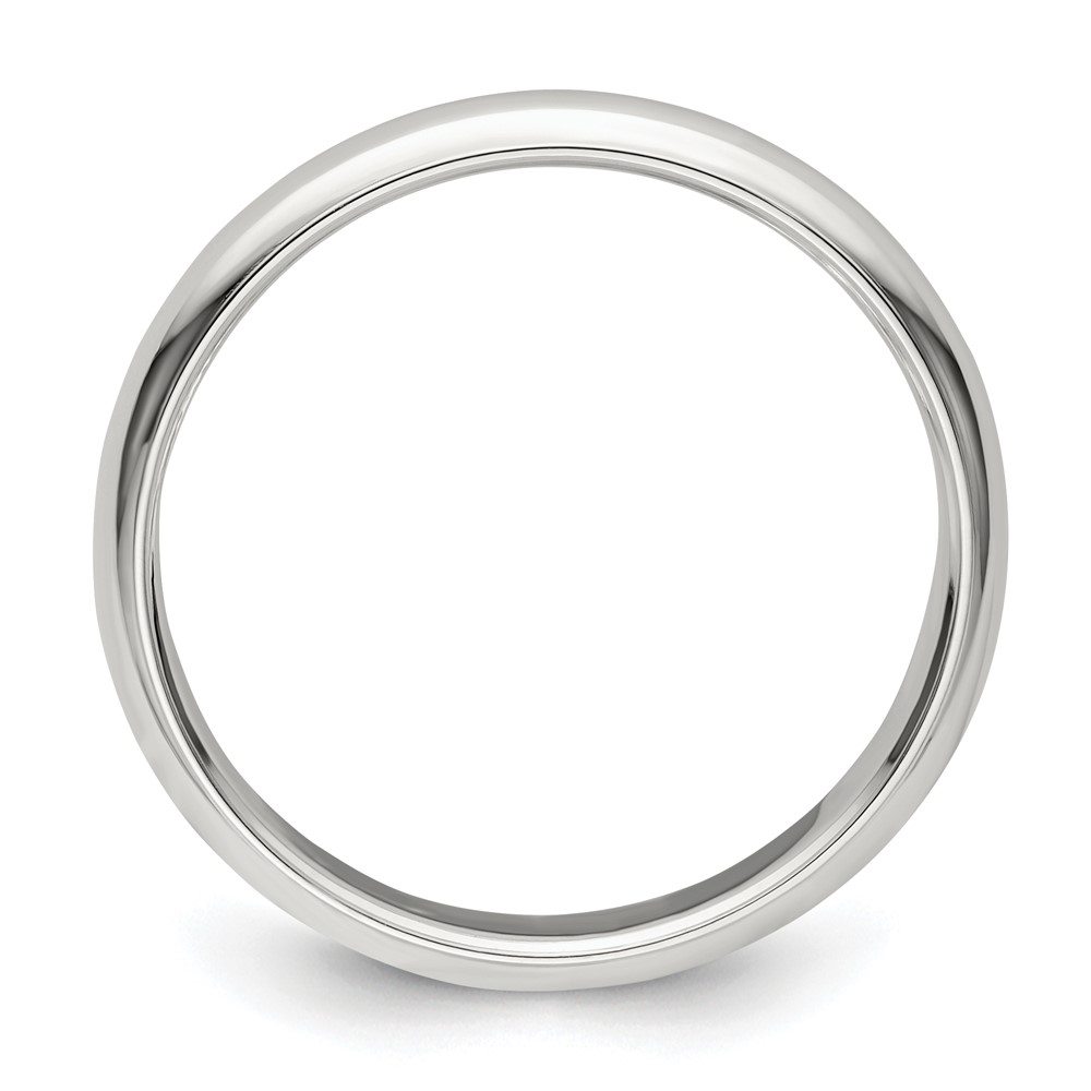Sterling Silver 3mm Half Round Size 7.5 Band (QWH030-7.5)