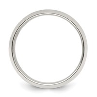 Sterling Silver 9mm Half Round Band view 2