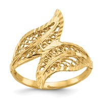 14K Filigree Ring view 1