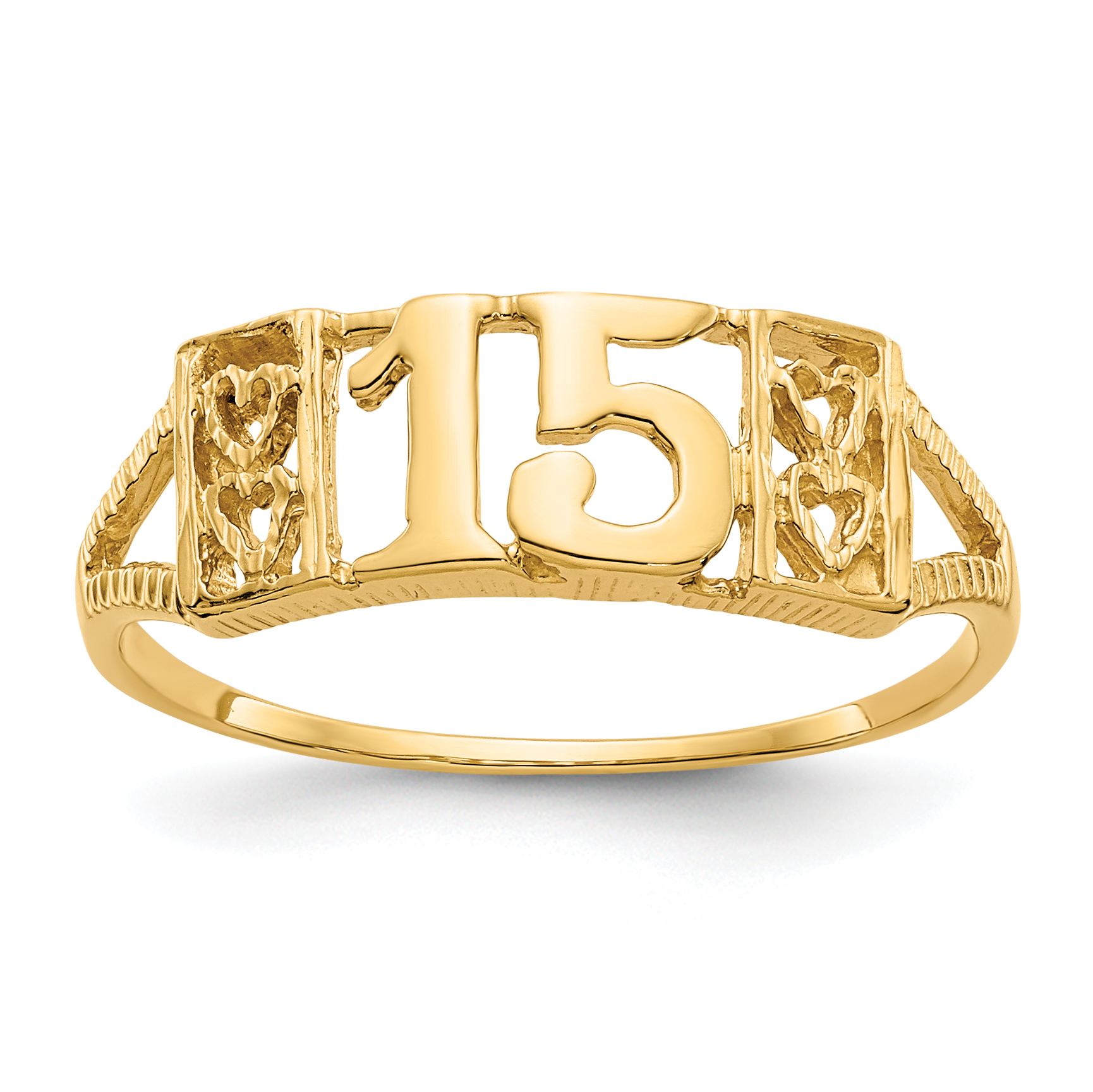 14K 15 RING (R179)