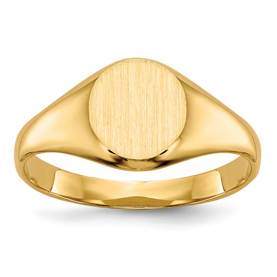 10k Childs Signet Ring