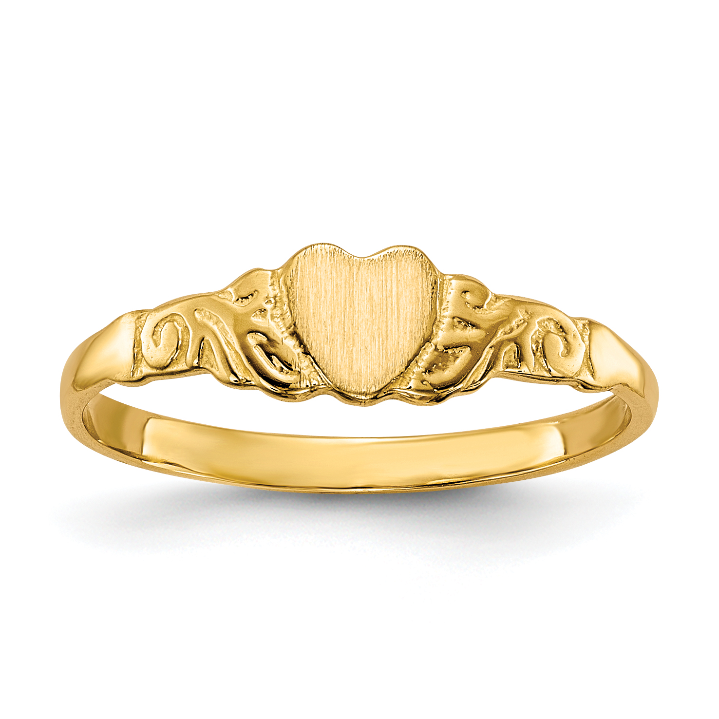 14k Childs Heart Ring (R222)