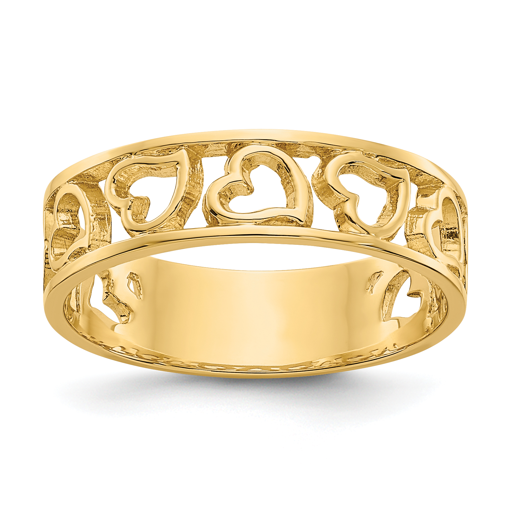14k Heart Ring (R442)