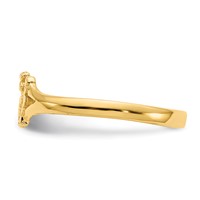 14K Butterfly Size 2 Ring view 4