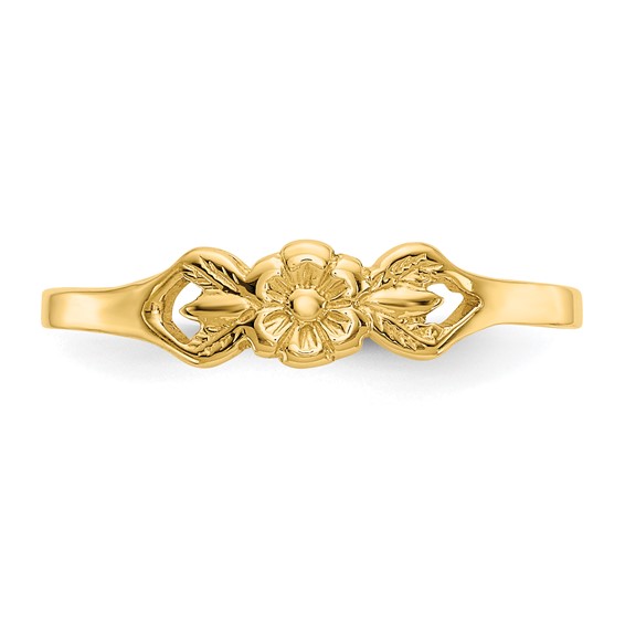 Gold Polished Children's Rings