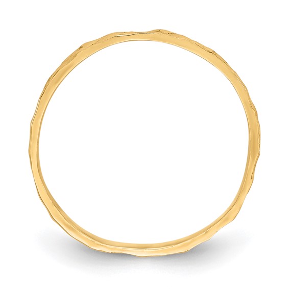 Polished Gold Children's Rings