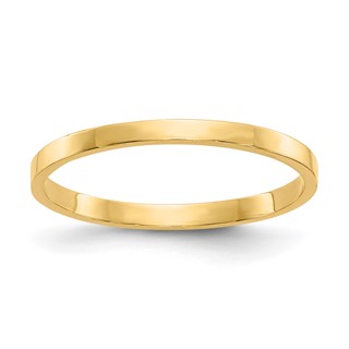 Gold Polished Childrens Rings
