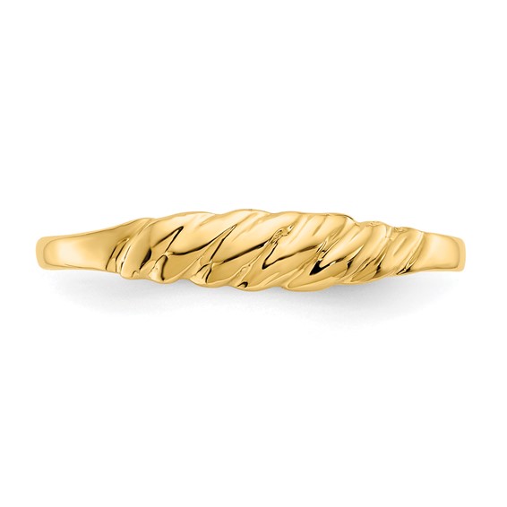 Gold Polished Classic Rings