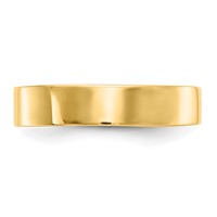 14K Adjustable Polished 3mm Band Toe Ring view 5