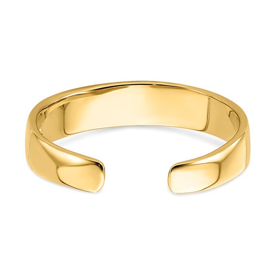 Gold Polished Toe Ring