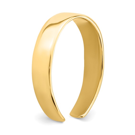 Gold Polished Toe Ring